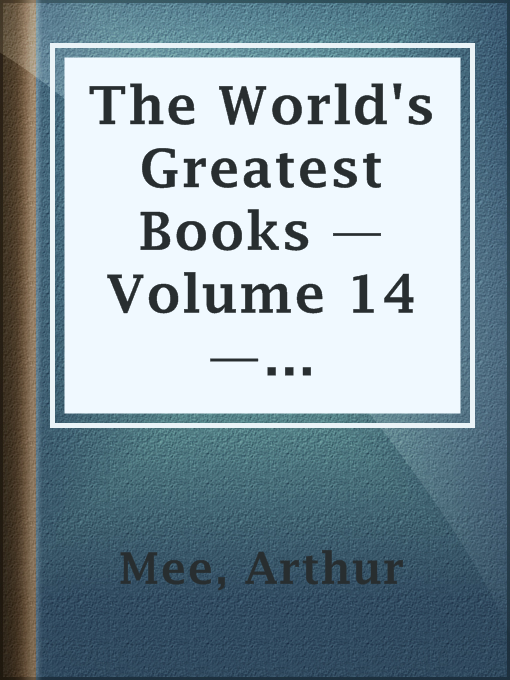 Cover image for The World's Greatest Books — Volume 14 — Philosophy and Economics